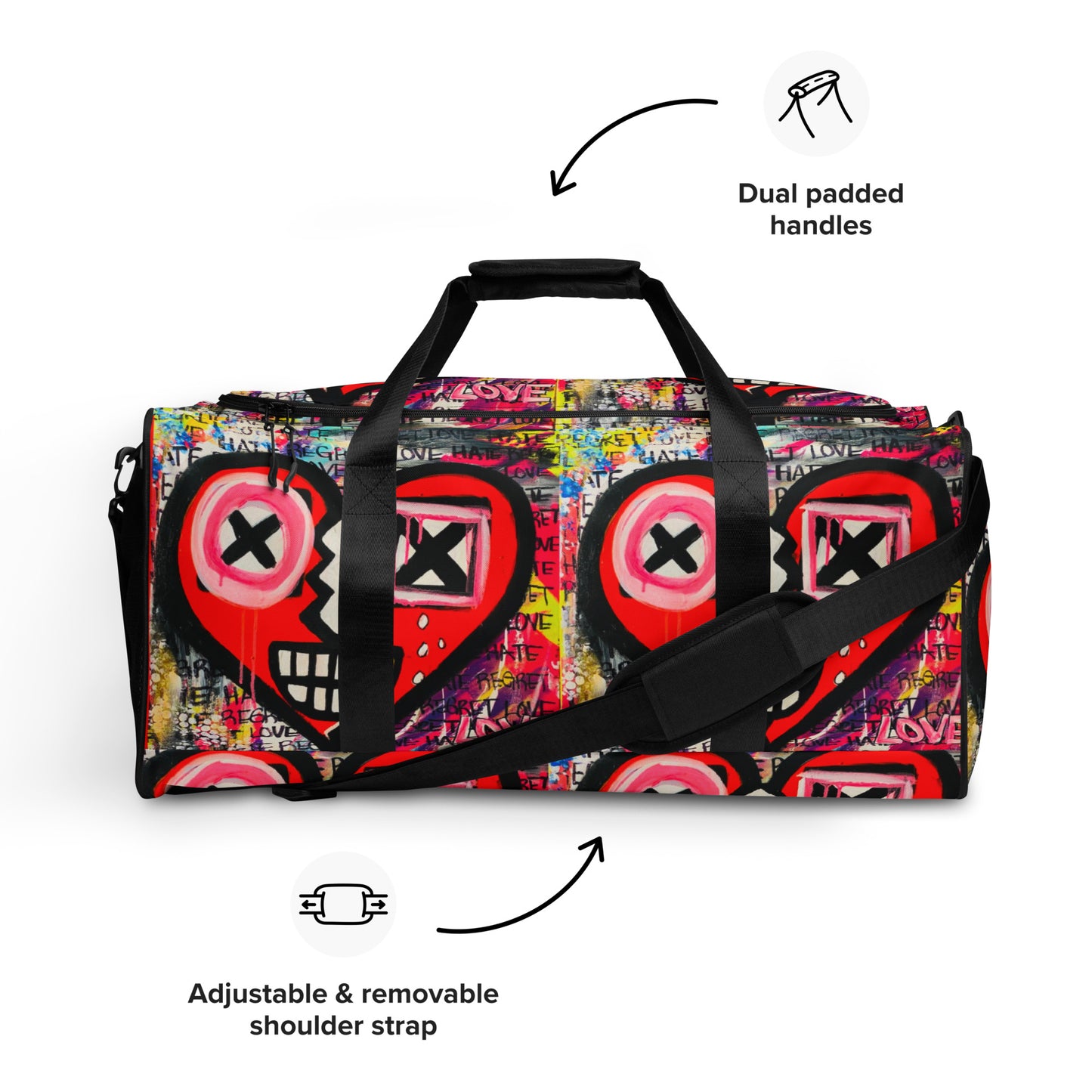 Broken/ Evolved Duffle bag