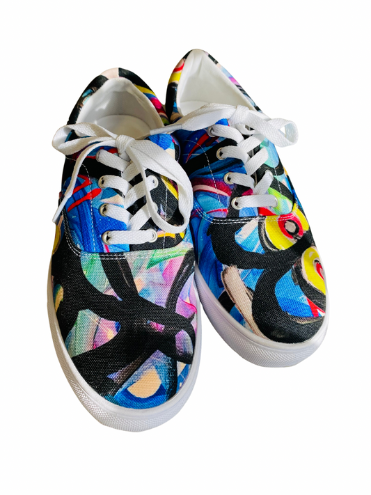 FLOW Men’s lace-up canvas shoes