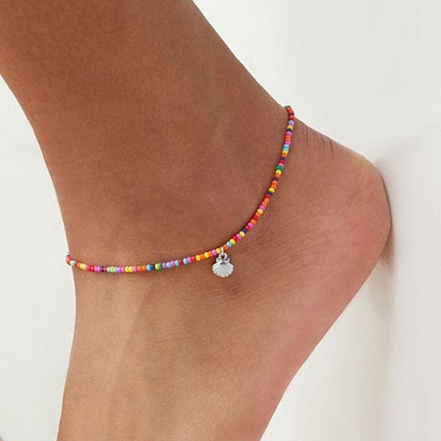 Bohemian Evil Eye Anklet