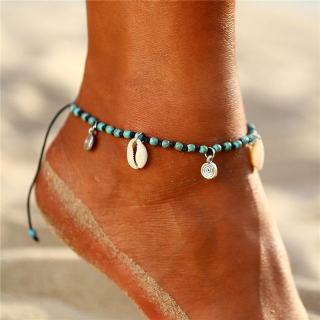 Bohemian Evil Eye Anklet