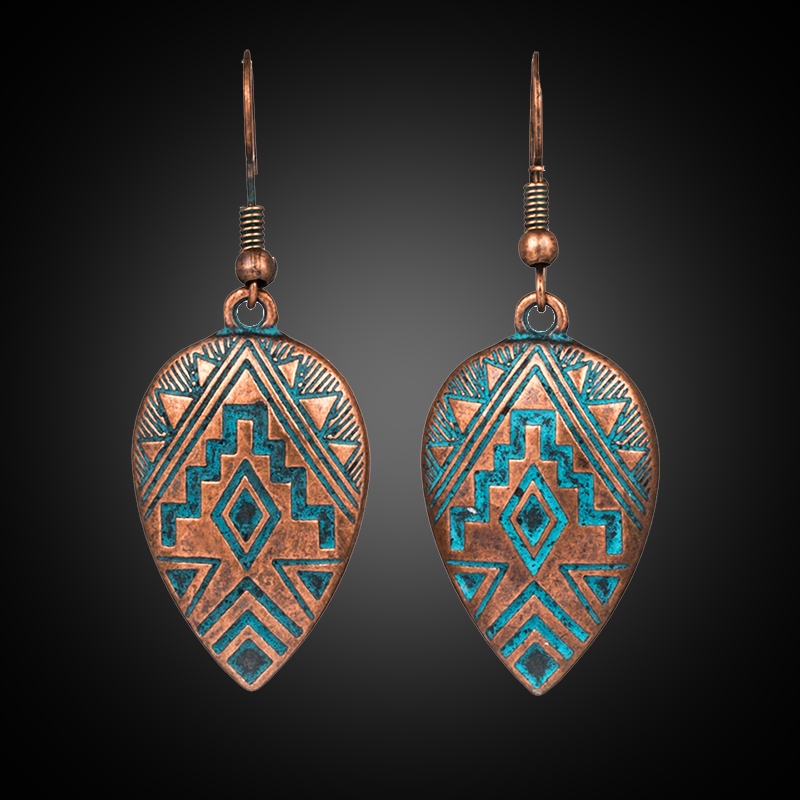 Trendy Vintage Water Drop Earrings