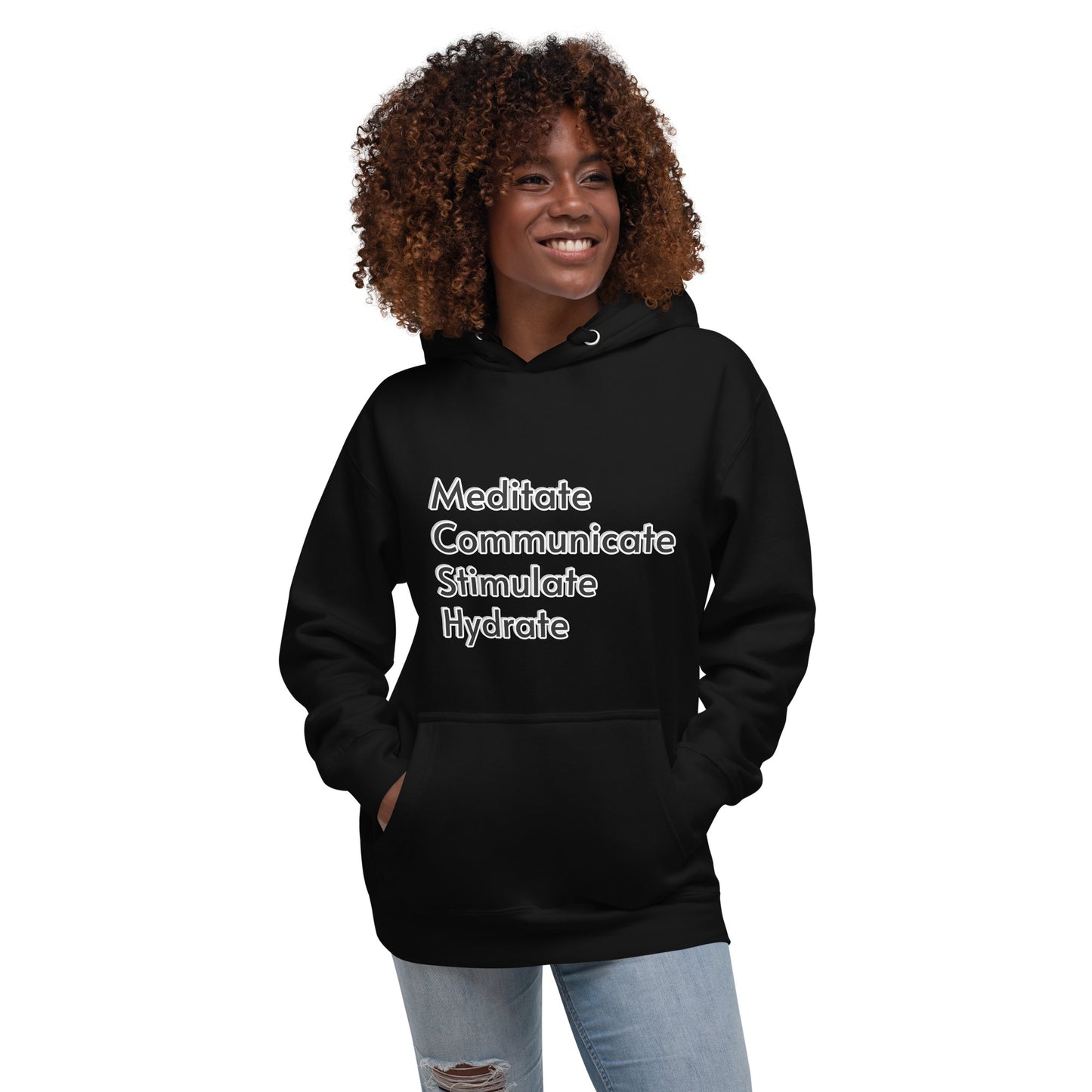 Meditate Unisex Hoodie