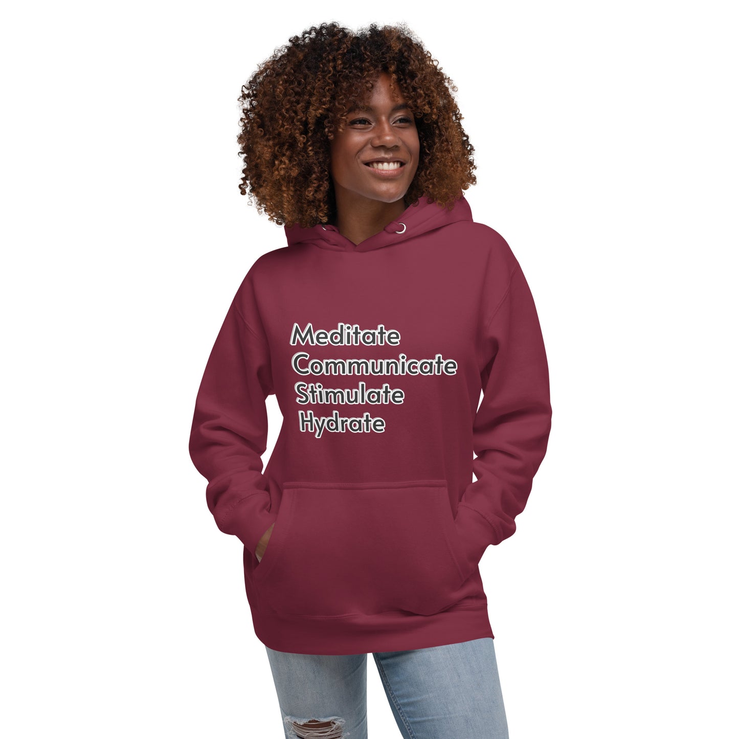 Meditate Unisex Hoodie