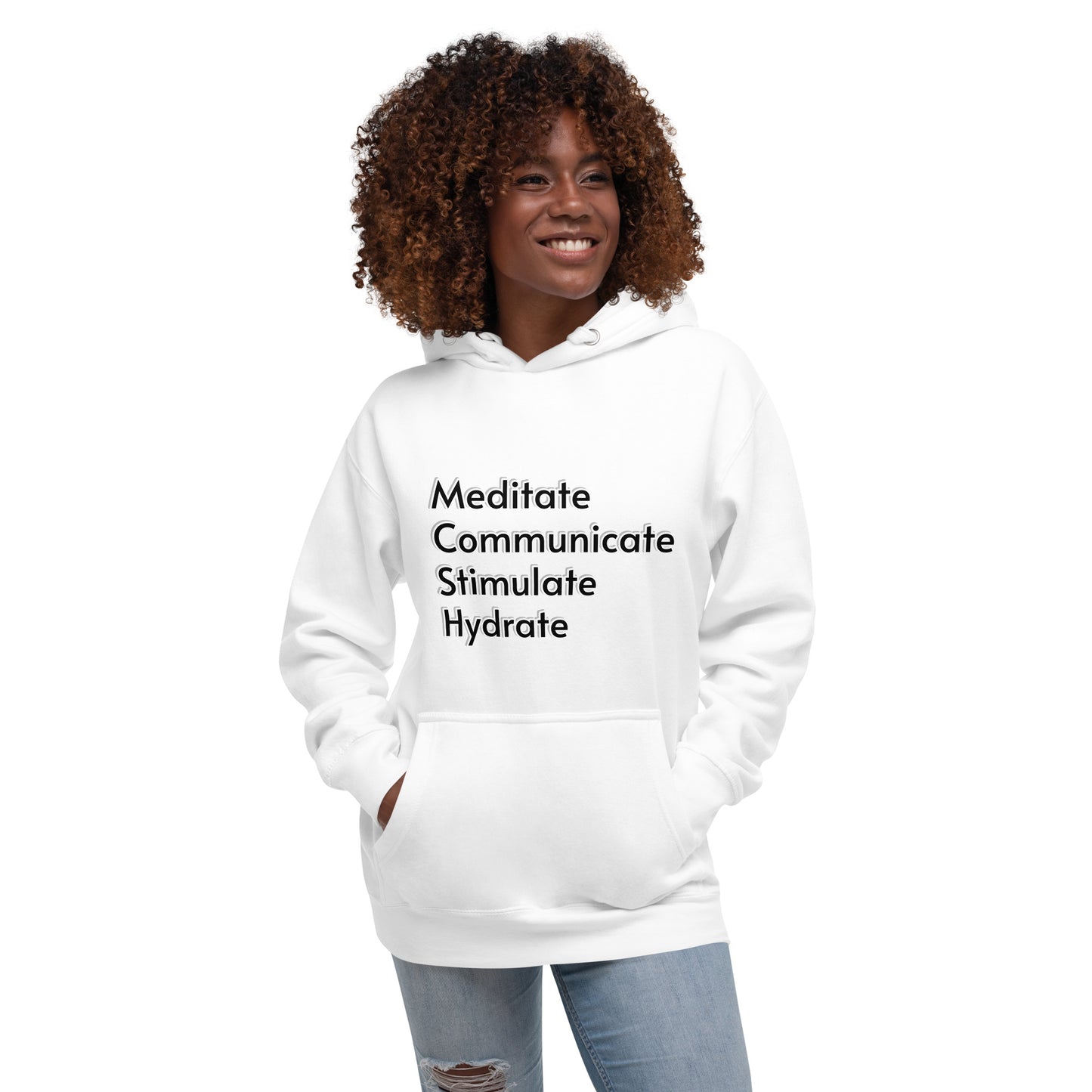 Meditate Unisex Hoodie